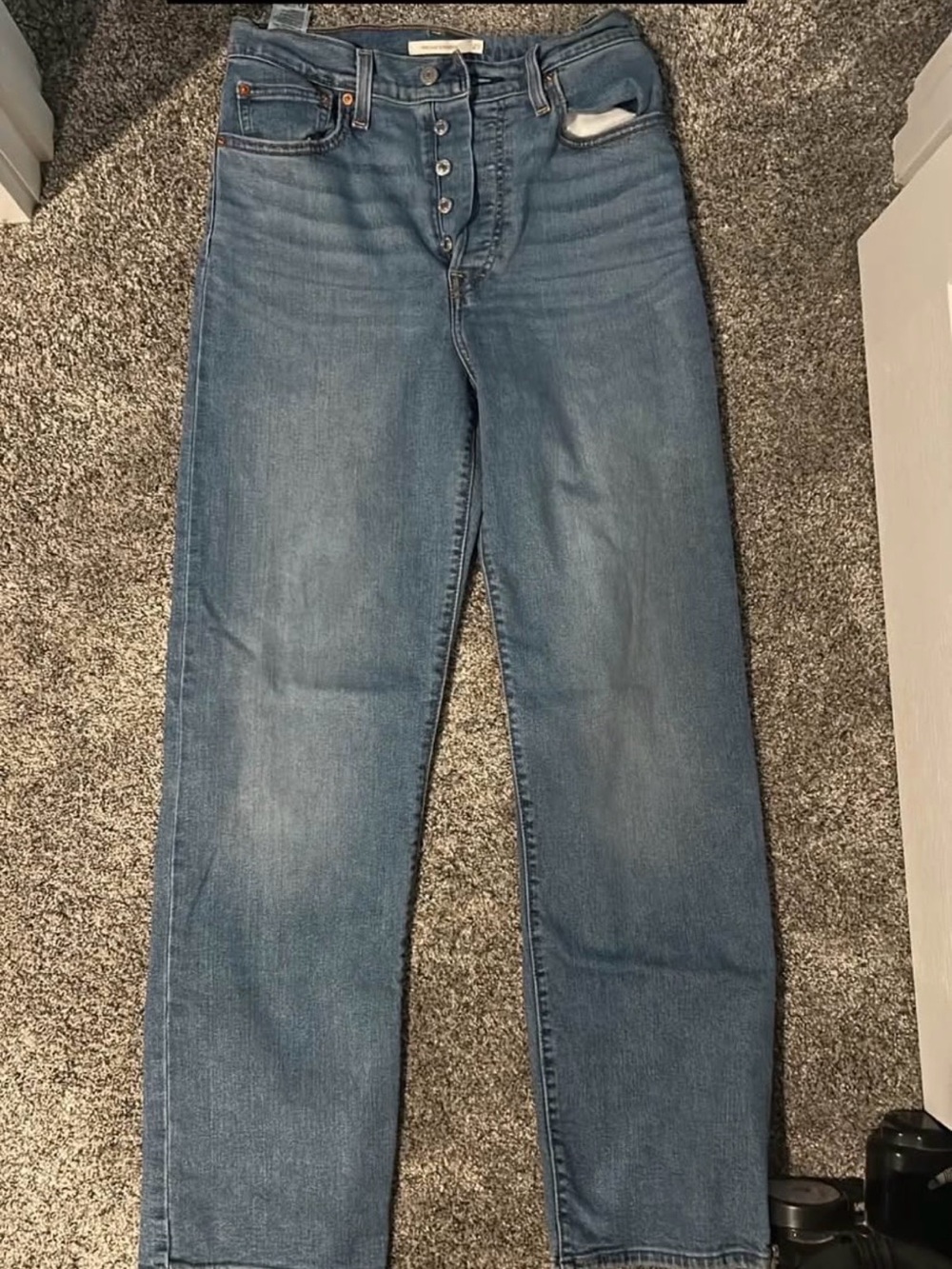 Levi's Classic Blue High-Rise Button-Fly Women’s Jeans
